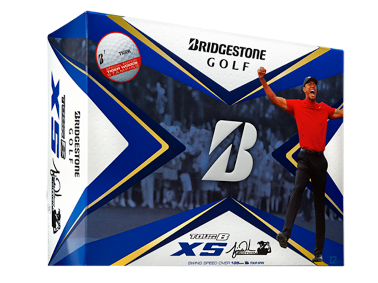 Tiger Woods started the year with a new Bridgestone golf ball. Now